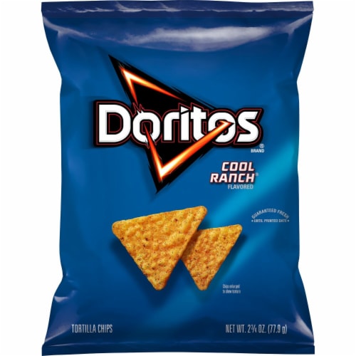 Doritos® Cool Ranch Flavored Tortilla Chips Perspective: left