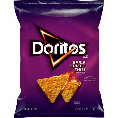 Doritos® Spicy Sweet Chili Flavored Tortilla Chips Perspective: left