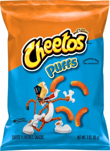 Cheetos® Cheese Puffs Chips Perspective: left