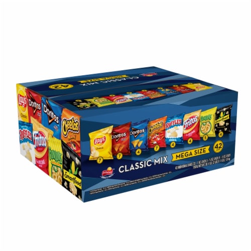 Frito-Lay® Classic Mix Snacks Mega Size Variety Pack Perspective: left