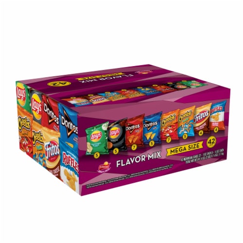 Frito-Lay® Flavor Mix Snacks & Chips Variety Pack Perspective: left