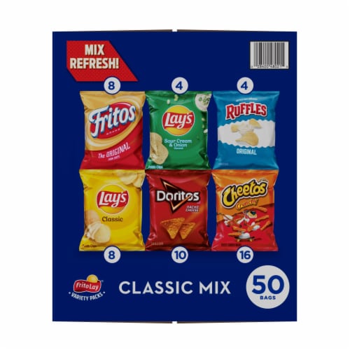Frito-Lay® Classic Mix Snacks Variety Pack Perspective: left