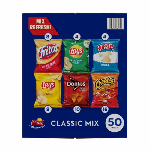 Frito Lay Fiery Mix Variety Pack, (Pack of 40)