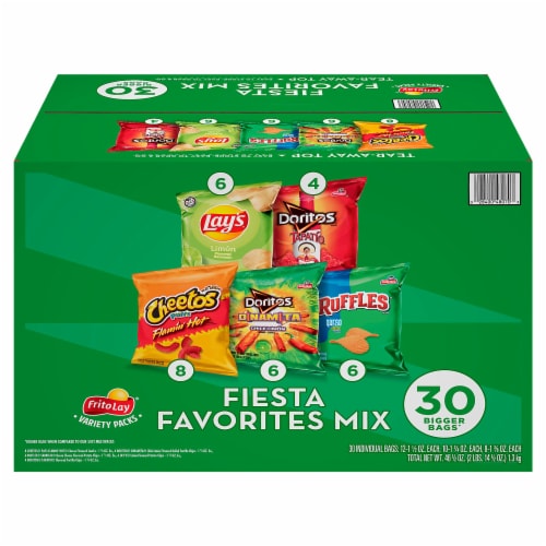 Frito-Lay® Fiesta Favorites Mix Chips Variety Pack Perspective: left