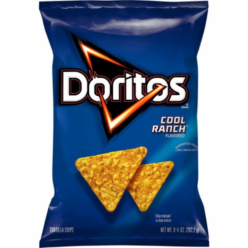 Doritos® Cool Ranch Flavored Tortilla Chips Perspective: left