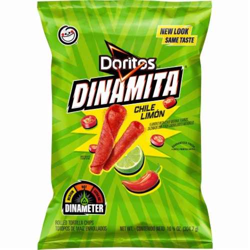 Doritos Dinamita® Chile Limon Rolled Tortilla Chips Perspective: left