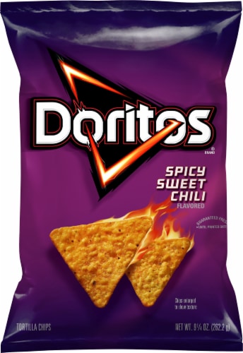 Doritos® Spicy Sweet Chili Flavored Tortilla Chips Perspective: left