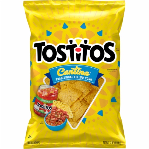 Tostitos® Cantina Traditional Yellow Corn Tortilla Chips Perspective: left
