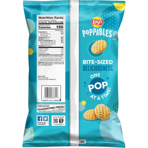 Lay’s® Poppables Sea Salt Potato Chips