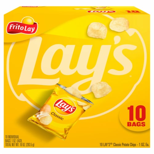 Lay's® Classic Potato Chips Multipack Perspective: left