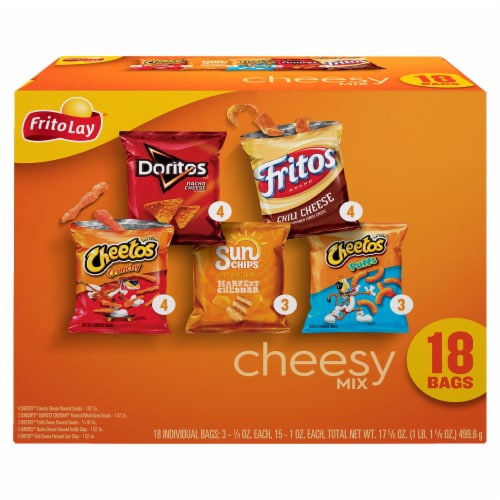 Frito-Lay® Cheesy Mix Chips Variety Pack Perspective: left