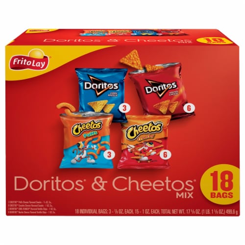 Doritos® and Cheetos® Mix Chips Variety Pack Perspective: left