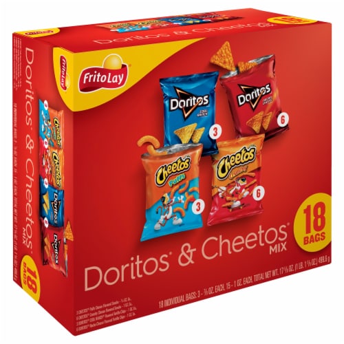 Doritos® and Cheetos® Mix Chips Variety Pack Perspective: left
