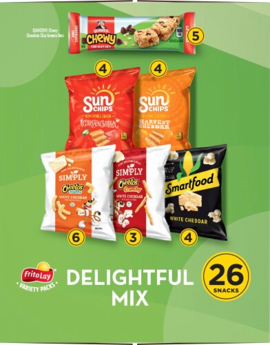 Frito-Lay® Delightful Mix Snacks Variety Pack Perspective: left