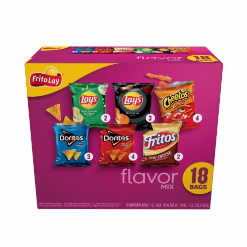 Frito-Lay® Flavor Mix Chips Variety Pack Perspective: left