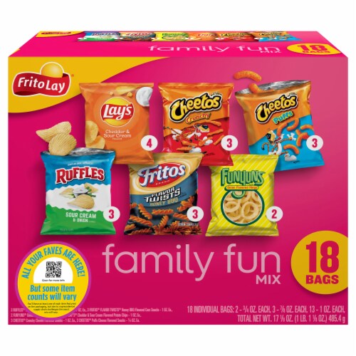 Frito-Lay® Family Fun Mix Chips Variety Pack Perspective: left