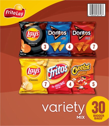 Frito Lay® Snacks Variety Mix Perspective: left