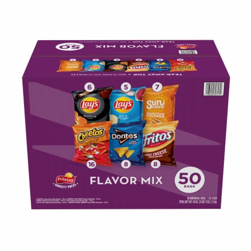 Frito-Lay® Flavor Mix Chips Variety Pack Perspective: left