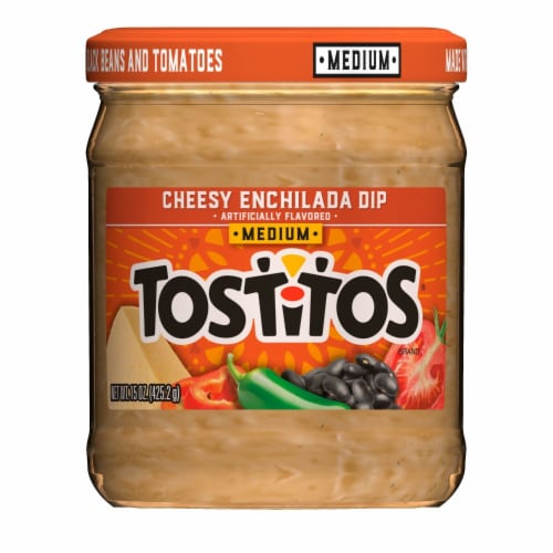 Tostitos Cheesy Enchilada Dip Perspective: left