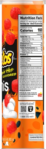 Cheetos® Minis™ Flamin' Hot® Cheese Snacks Stacks Chips Perspective: left