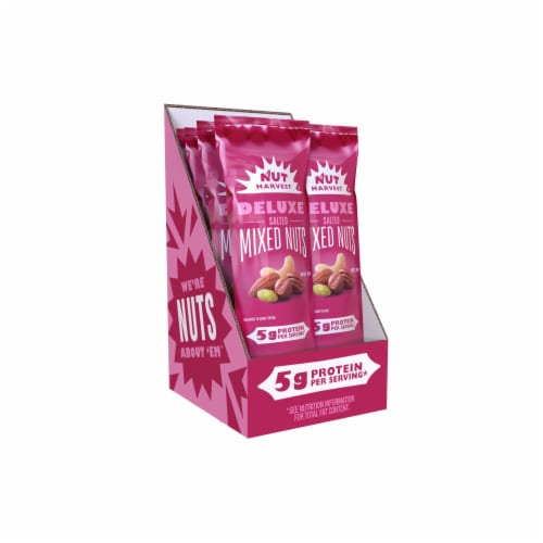Nut Harvest® Deluxe Salted Mixed Nuts Perspective: left