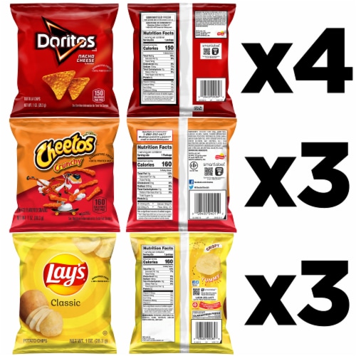 Frito-Lay® Classic Mix Chips Variety Pack Perspective: left