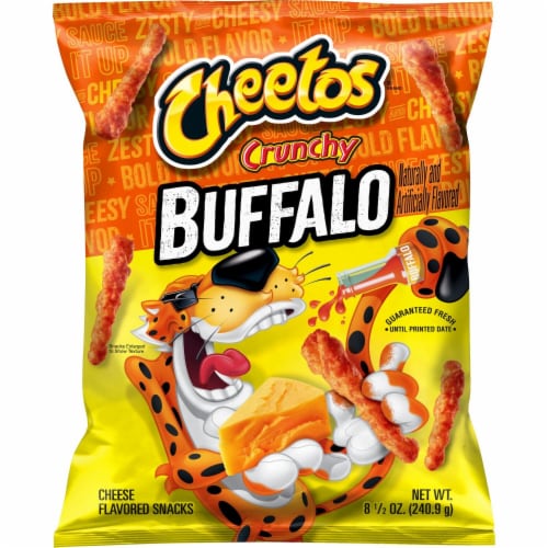 Cheetos® Crunchy Cheese Buffalo Chips Perspective: left