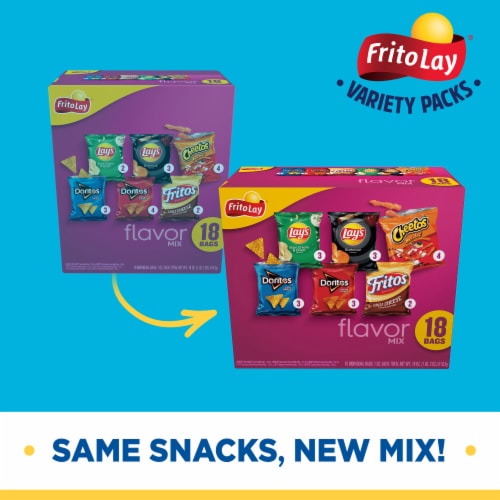 Frito-Lay® Flavor Mix Chips Variety Pack Perspective: left