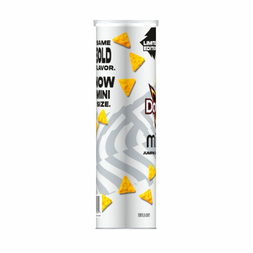 Doritos® Minis™ Jumpin' Jack® Cheese Tortilla Chips Perspective: left