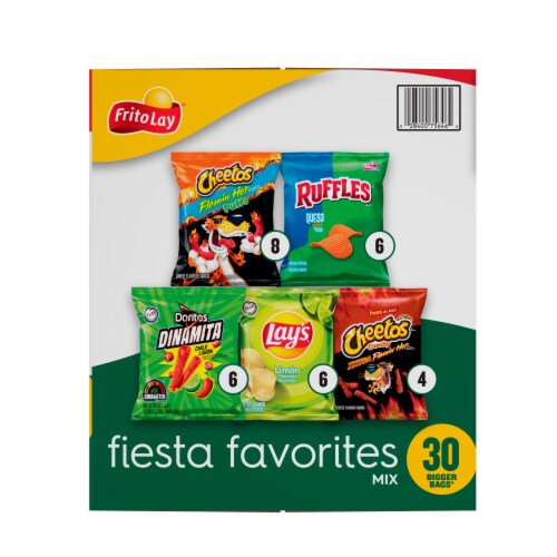 Frito Lay® Fiesta Favorites Snack Variety Pack Perspective: left