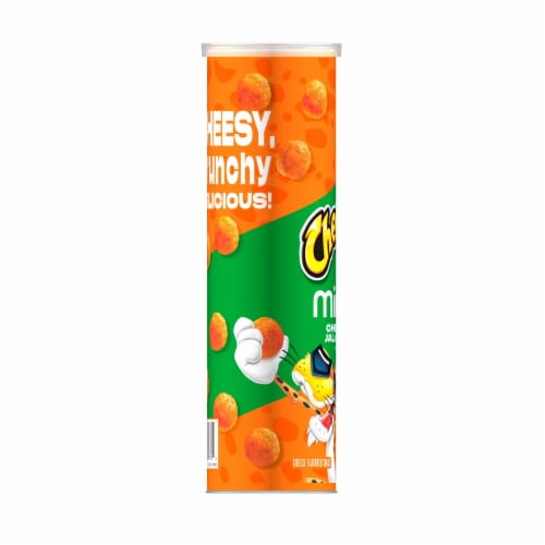 Cheetos® Minis™ Cheddar Jalapeno Flavored Puffed Snacks Perspective: left