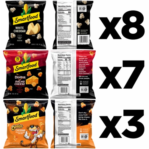 Smartfood Popcorn Variety Pack Perspective: left