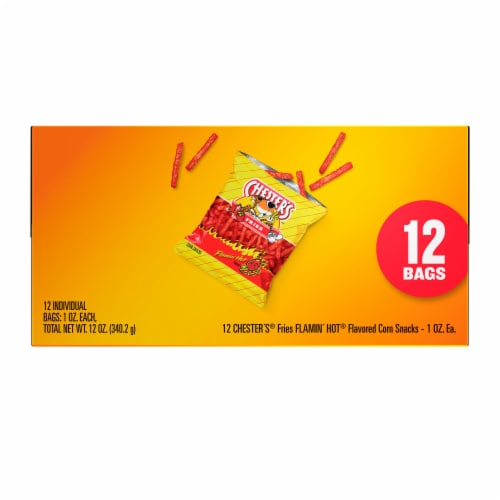 Chester's® Flamin' Hot® Fries Multipack Perspective: left
