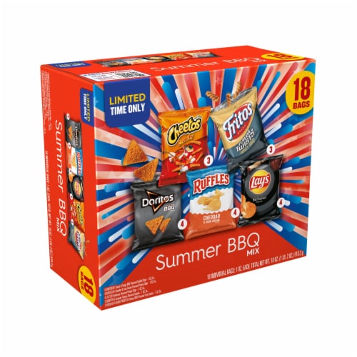 Frito Lay® Summer BBQ Mix Chips Variety Pack Perspective: left