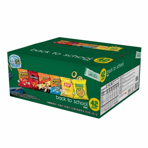 Frito Lay Back to School Mix Chips Variety Pack Perspective: left