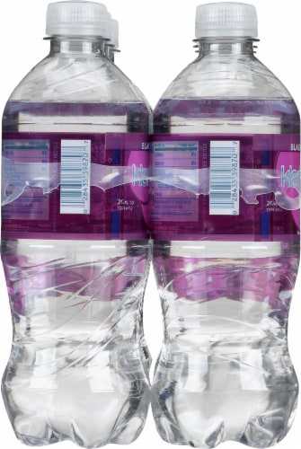 Klarbrunn® Black Cherry Flavored Sparkling Bottled Water Perspective: left