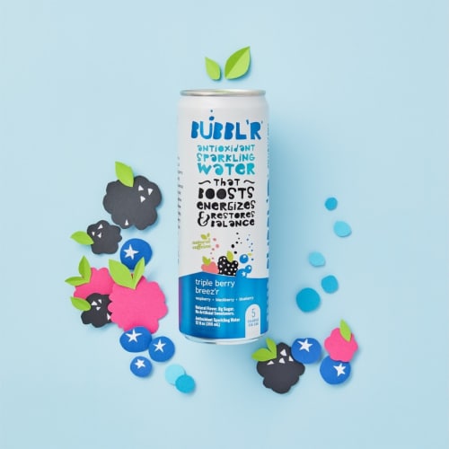 Bubbl’r® Triple Berry Breez’r Perspective: left
