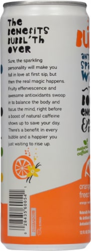BUBBL'R® Orange Dream Freez'r Antioxidant Sparkling Water Single Can Perspective: left