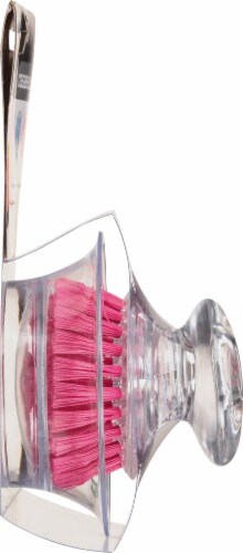 Casabella Scrub Brush and Holder - Assorted Perspective: left