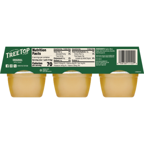 Tree Top® Original Apple Sauce Perspective: left