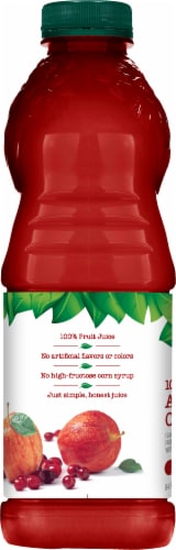 Tree Top Apple Cranberry 100% Juice Perspective: left