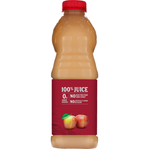 Tree Top® Honeycrisp Unfiltered Apple Juice Bottle Perspective: left