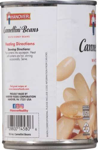 Hanover® Cannellini Beans White Kidney Beans Perspective: left