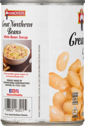 Hanover Great Northern Beans Perspective: left