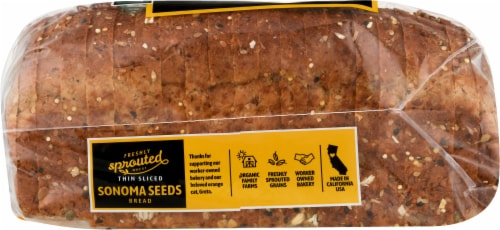 Alvarado Street® Thin Sliced Sprouted Wheat Sonoma Seeds Bread Perspective: left