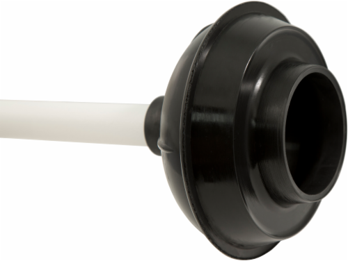 PlumbCraft® MaxClean Heavy Duty Toilet Plunger Perspective: left