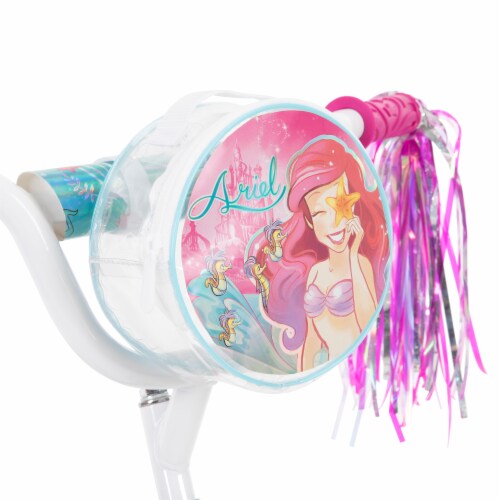 Huffy Disney's The Little Mermaid Kid's Bike - Aqua Perspective: left