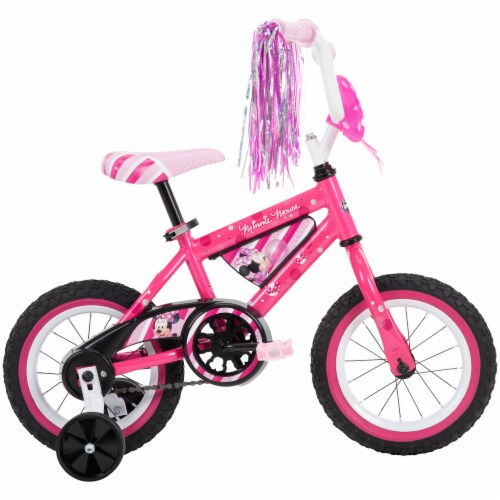 Huffy 22250 12 in. Disney Minnie Kids Bike, Pink - One Size Perspective: left