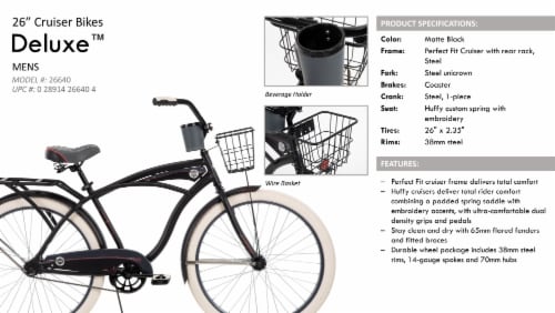 Huffy shop deluxe cruiser