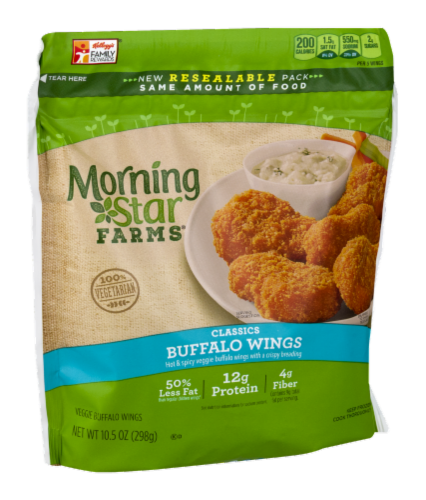 MorningStar Farms Meatless Buffalo Wings Perspective: left
